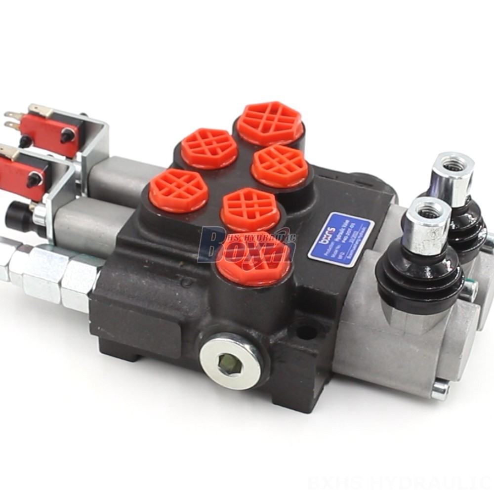 7-spool Hydraulic Valve Tailor Your Hydraulics: OEM & ODM Services for P40 Micro Switch Valve main image